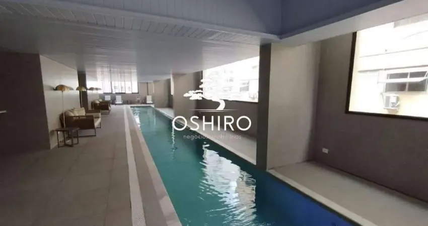 Apartamento à venda, 2 quartos, 1 suíte, 1 vaga, josé menino - santos/sp