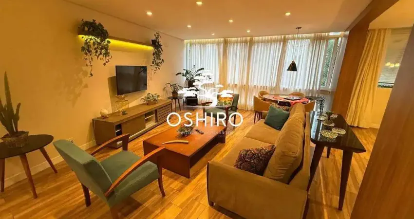 Apartamento no coração do gonzaga – 158m², 2 suítes, 1 vaga, portaria 24h