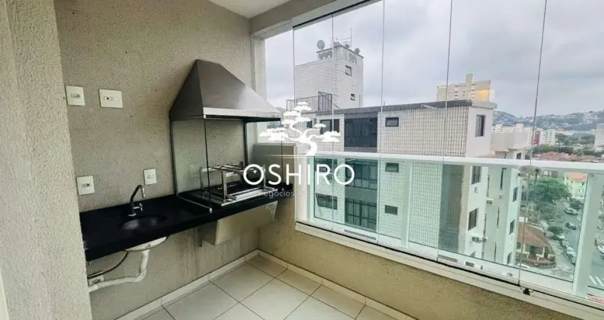 Apartamento com 2 dormitórios à venda, 63 m² - campo grande - santos/sp