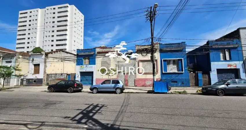 Terreno à venda na Rua Silva Jardim, Vila Mathias, Santos