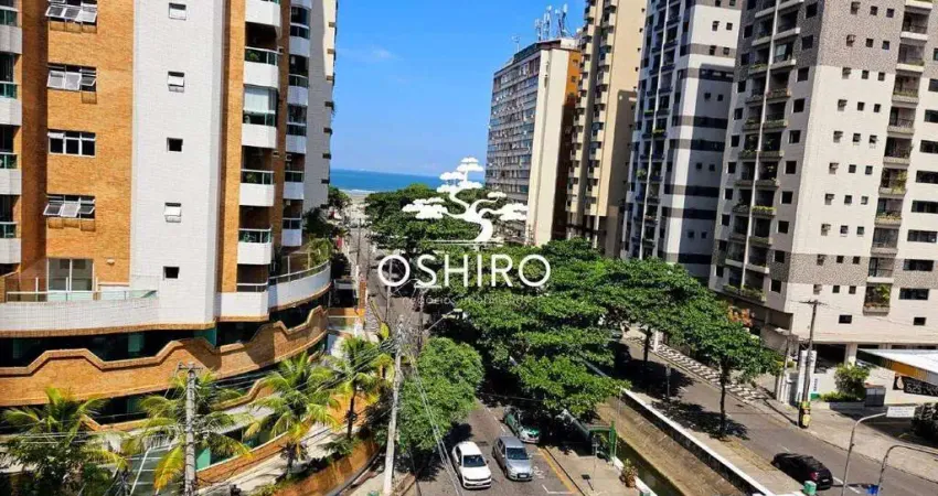 Apartamento de 3 quartos com vista mar à venda - santos - gonzaga