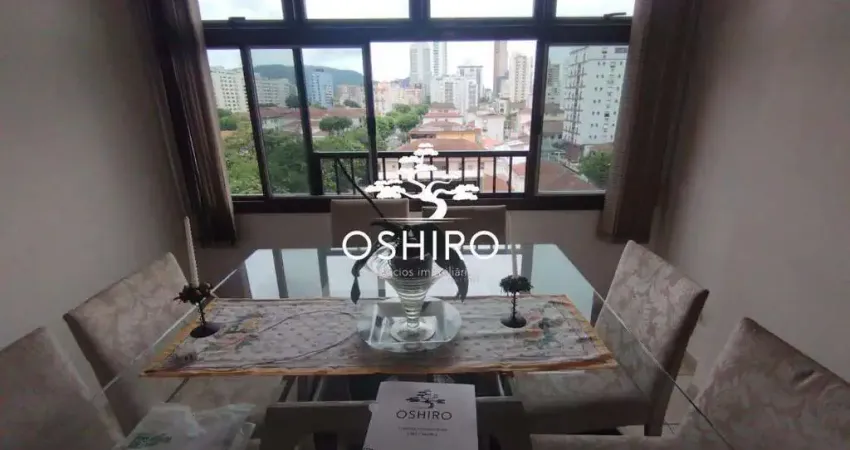 Apartamento à venda, 2 quartos, 1 suíte, 1 vaga, ponta da praia - santos/sp