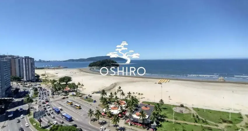 Apartamento à venda - 2 dormitórios - 2 vagas - frente mar - itararé, são vicente