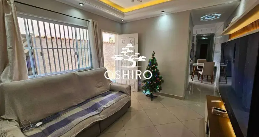 Casa sobreposta térrea com 3 quartos à venda - casqueiro - cubatão