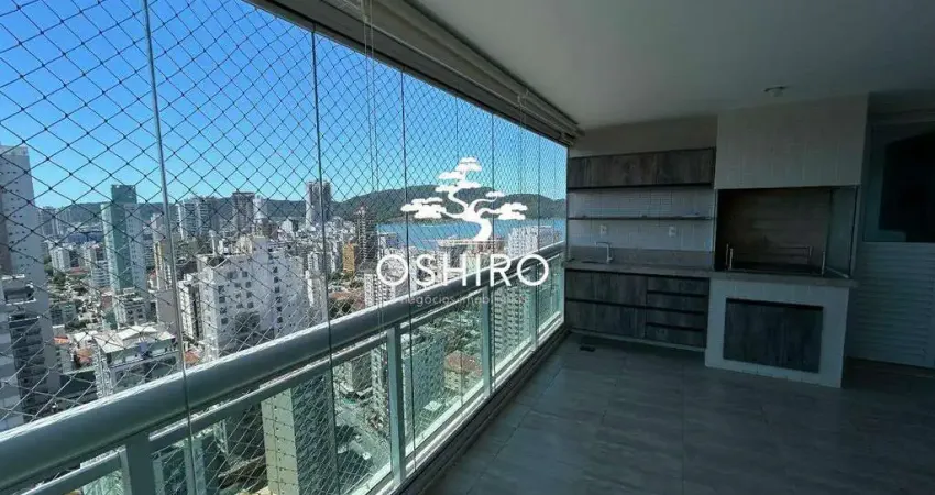 Apartamento à venda com 3 suítes no bairro aparecida em santos