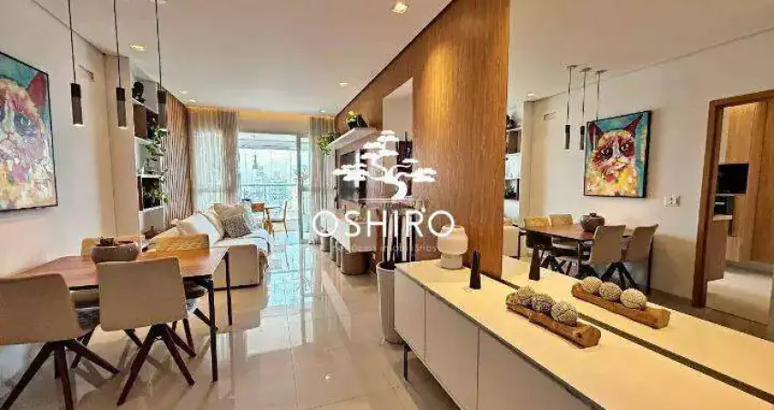 Apartamento à venda, 3 quartos, 3 suítes, 2 vagas, gonzaga - santos/sp