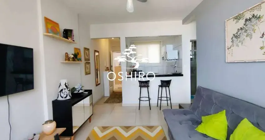 Apartamento à venda - 1 quarto - vista mar - josé menino - santos