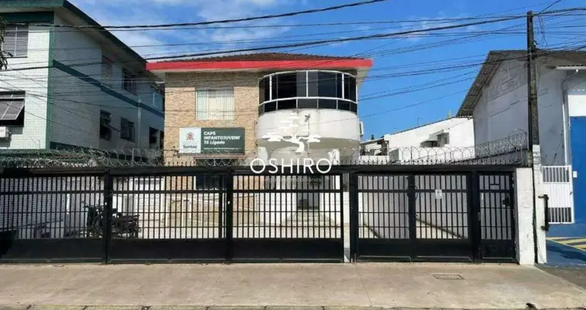 Terreno à venda na Avenida Conselheiro Nébias, Vila Mathias, Santos