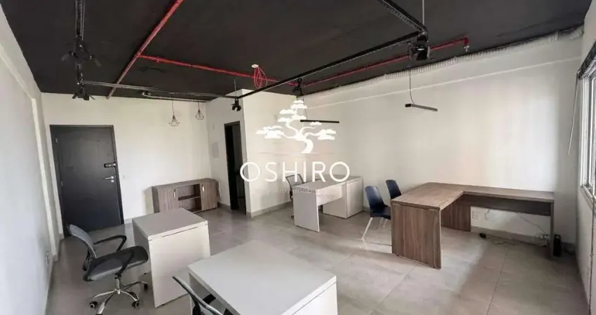 Sala comercial para locação - bairro vila mathias - santos/sp