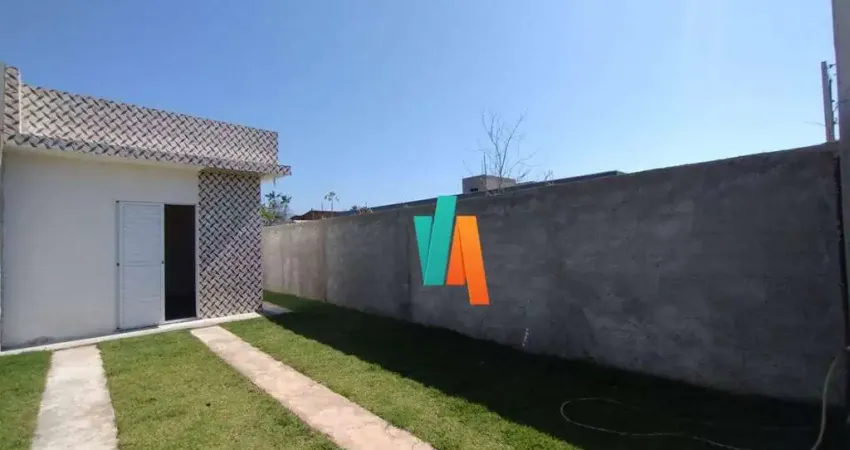 Casa recém construída com 2 dormitórios à venda, 63 m² por r$ 298.000 - balneário dos golfinhos - caraguatatuba/sp