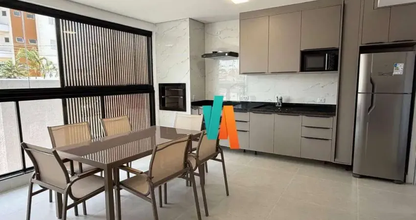 Apartamento com 1 dormitório para alugar, 65 m² por R$ 4.370,00/mês - Praia Aruan - Caraguatatuba/SP