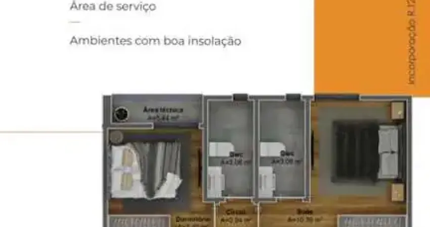 Apartamento com 2 quartos à venda no Santa Terezinha, Brusque 