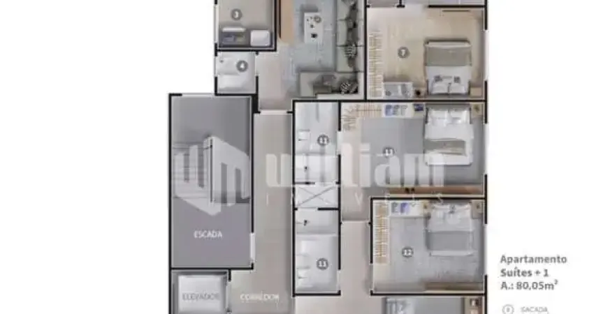 Apartamento com 2 quartos à venda no Souza Cruz, Brusque 