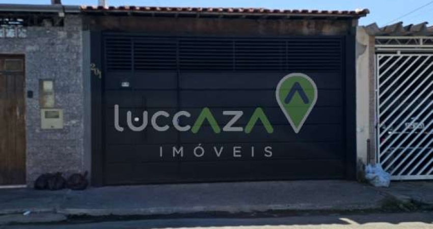 Imperdível: Casa à venda em Jacareí-SP, no Parque Califórnia, 2 quartos, 1 sala, 2 banheiros, 2 vagas de garagem, 93,56 m².