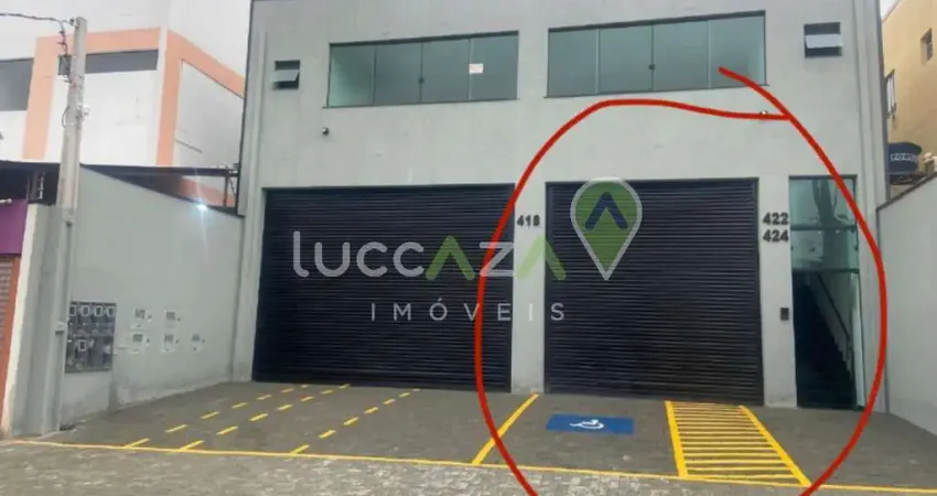 Ponto comercial para locação em jacareí-sp, loteamento villa branca - 110m², 1 sala, 2 banheiros, 1 vaga de garagem!