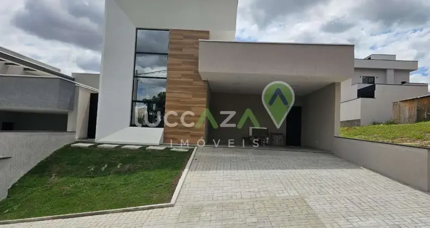 Imóvel de luxo em condomínio exclusivo em Jacareí-SP: 3 quartos, 1 suíte, 2 salas, 3 banheiros, 4 vagas de garagem.