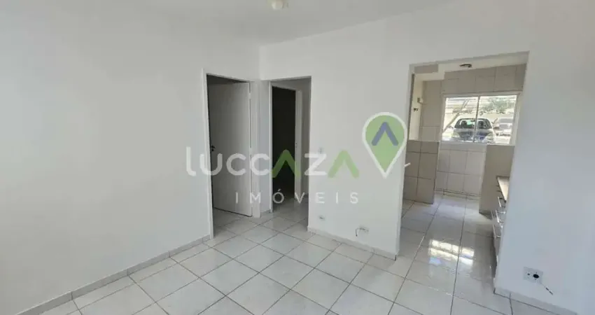 Apartamento para locação em Jacareí-SP, no Bairro do Colonia: 2 quartos, 1 sala, 1 banheiro, garagem, 43m². Venha conferir!