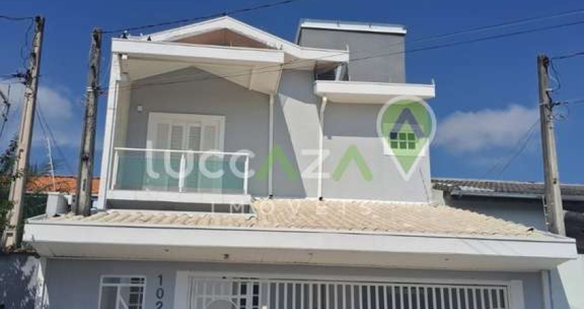 Espetacular casa à venda em Jacareí-SP, Jardim Altos de Santana II: 3 quartos, 2 suítes, 1 sala, 3 banheiros, 2 vagas, 170,02m².