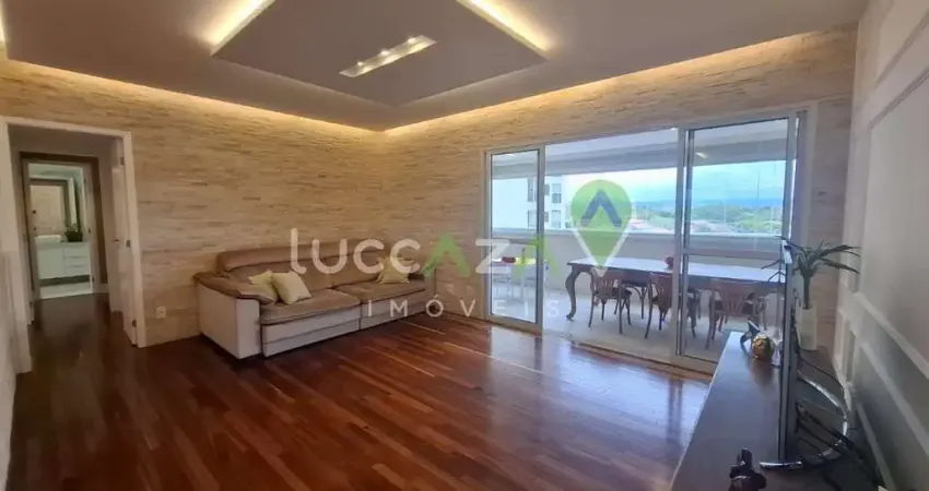 Apartamento para locação no Jardim Esplanada, São José dos Campos-SP: 3 quartos, 1 suíte, 2 salas, 3 banheiros, 2 vagas - 124m².