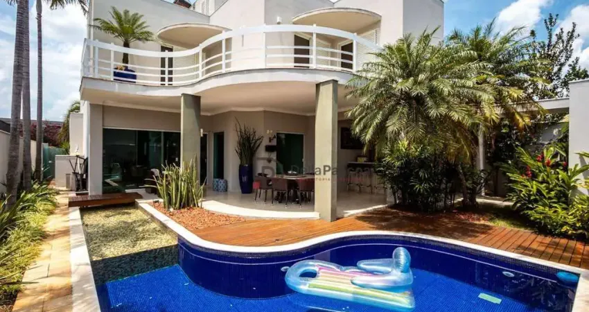 Sobrado com 3 dormitórios à venda, 341 m² por r$ 2.980.000,00 - jardim vila paradiso - indaiatuba/sp