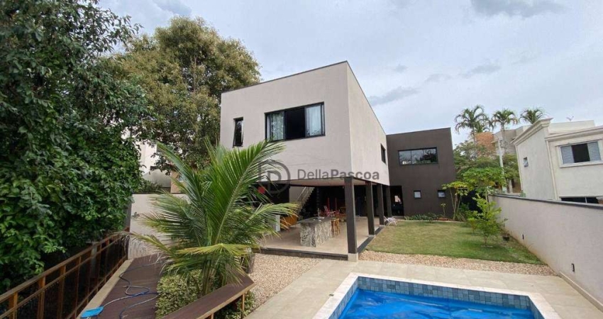Casa Fundo para Mata com 3 dormitórios à venda, 350 m² por R$ 2.800.000 - Terra Magna - Indaiatuba/SP