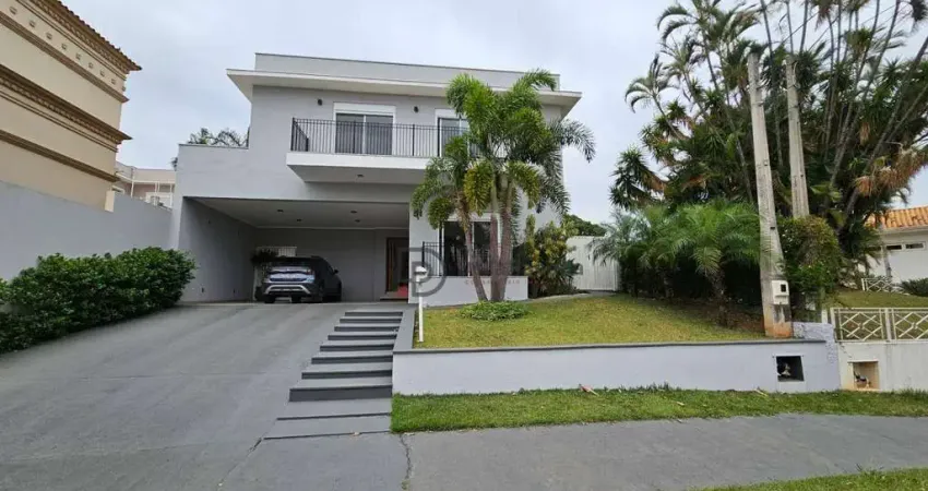 Sobrado com 5 dormitórios à venda, 324 m² por r$ 2.550.000,00 - condomínio helvetia park i - indaiatuba/sp