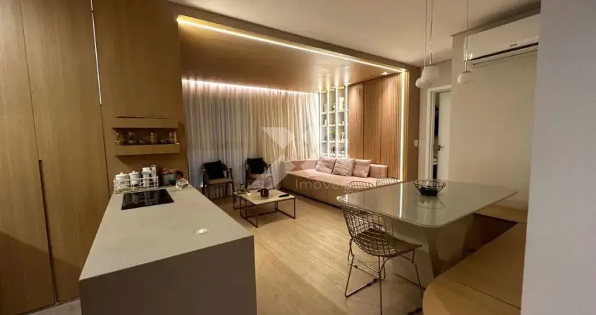 Concept Palhano - Apartamento á venda com 1 suíte e sala estendida na Gleba Palhano - Concept Palhano