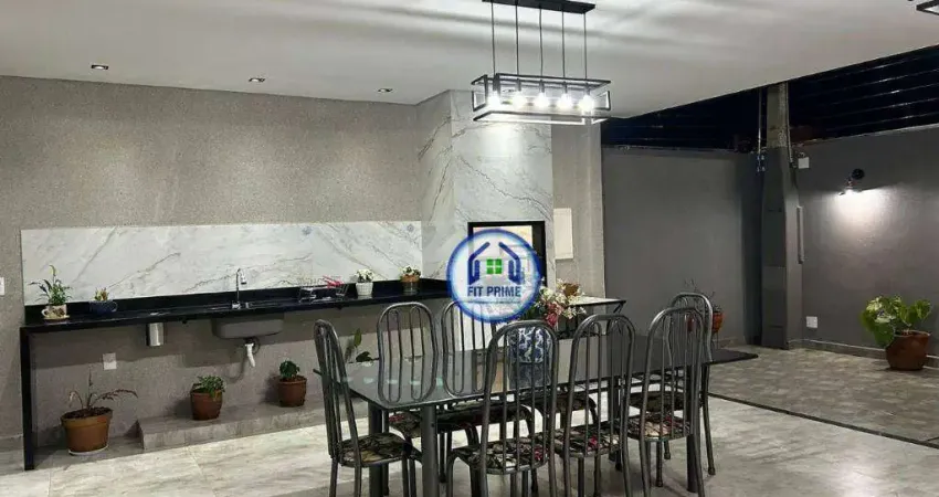 Casa com 3 dormitórios à venda, 170 m² por R$ 540.000,00 - Residencial Santa Cruz - São José do Rio Preto/SP