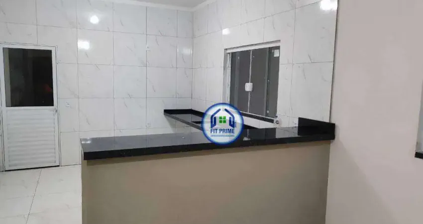 Casa com 3 dormitórios à venda, 100 m² por R$ 300.000 - Parque dos ipês 2 - Mirassol/SP
