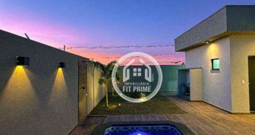 Casa com 3 dormitórios à venda, 122 m² por R$ 680.000,00 - Condomínio Bella Vitta - Bady Bassitt/SP