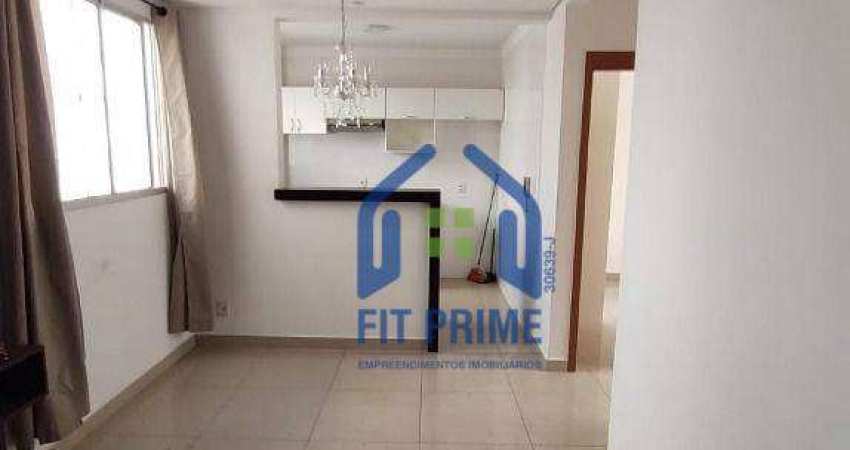 Apartamento com 2 dormitórios para alugar, 42 m² por R$ 1.570,00/mês - Rios di Itália - São José do Rio Preto/SP