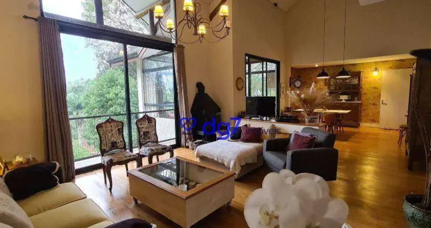 Casa com 3 dormitórios à venda, 2450 m² por R$ 2.599.000 - Granja Viana – Jardim Mediterrâneo - Cotia/SP
