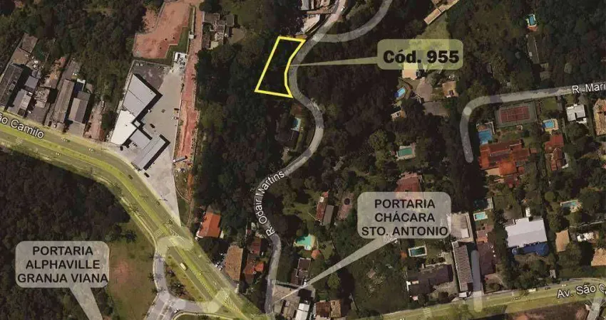 Terreno à venda, 570 m² por R$ 294.990,00 - Granja Viana - Carapicuíba/SP