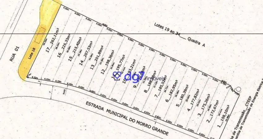 Terreno à venda, 182 m² por R$ 181.120,00 - Cotia - Cotia/SP