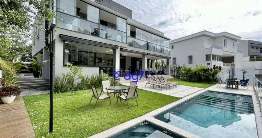 Casa com  4 dormitórios, 4 Suítes à venda, 634 m² por R$ 5.500.000 - Granja Viana -/SP - IMÓVEL COM PORTEIRA FECHADA!!!