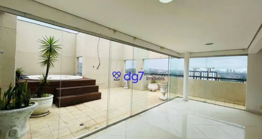 Bela cobertura com linda vista em condominio clube