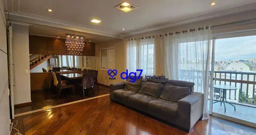 Cobertura na Vila São Francisco 3 suítes e 3 vagas 220 metros