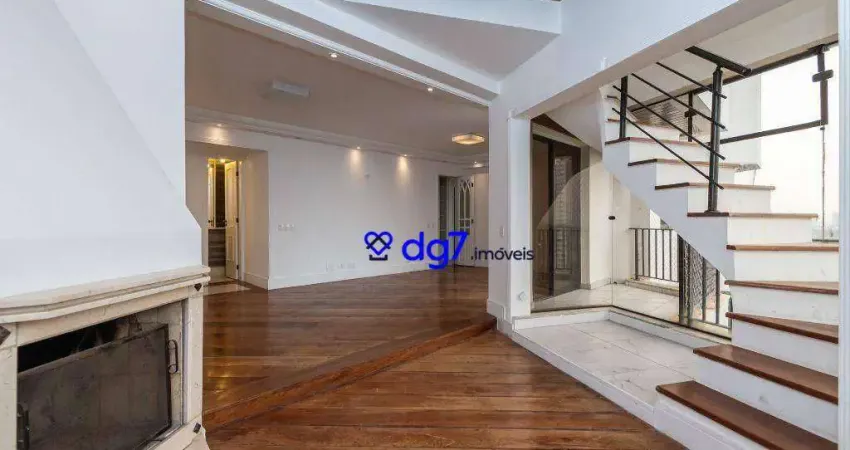 Cobertura com 5 dormitórios à venda, 400 m² por r$ 3.200.000,00 - morumbi - são paulo/sp