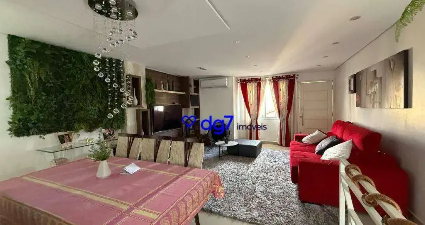 Sobrado com 3 dormitórios à venda, 148 m² - jardim monte kemel - são paulo/sp