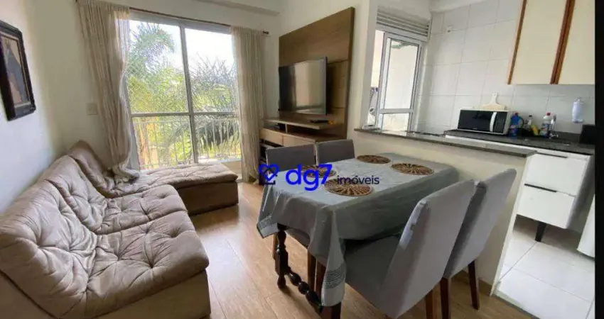 Apartamento em carapicuíba com 2 dormitórios e 1 vaga, 46 m²!