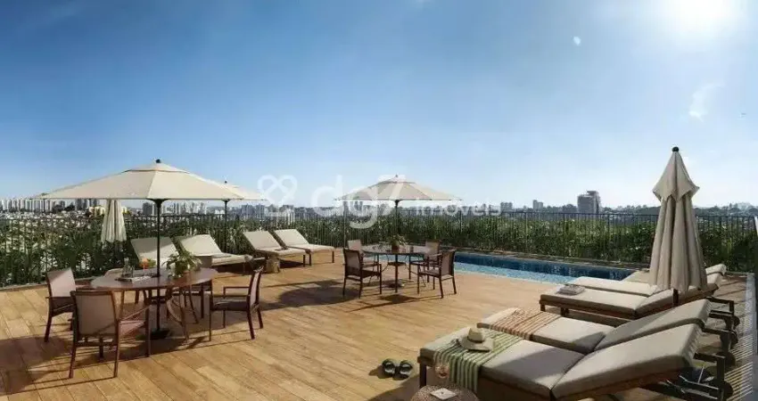 Studio premium de 22 m² com lazer completo no Jardim Guedala!