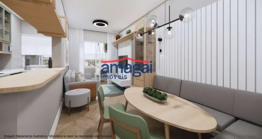 Apartamento com 2 quartos à venda no Jardim Santa Maria, Jacareí 