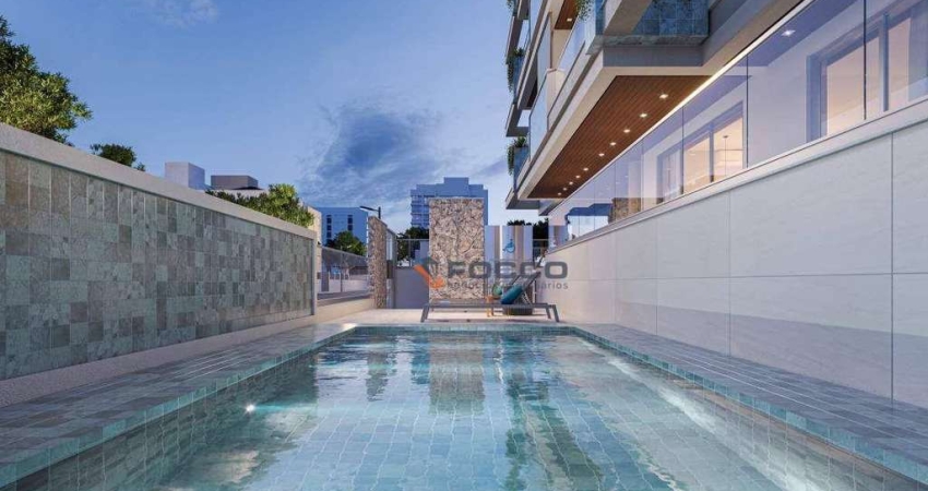 Apartamento com 1 dormitório à venda, 72 m² por R$ 760.660,86 - Praia de Palmas - Governador Celso Ramos/SC