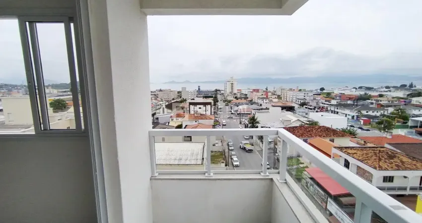 Apartamento novo, andar alto e com vista mar localizado no bairro jd. cidade de florianópolis