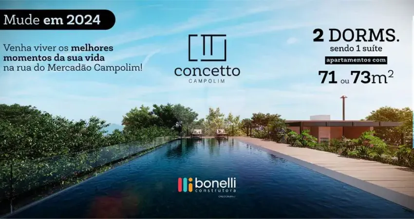 Apartamento com 2 quartos à venda na Rua Antonio Perez Hernandez, Parque Campolim, Sorocaba