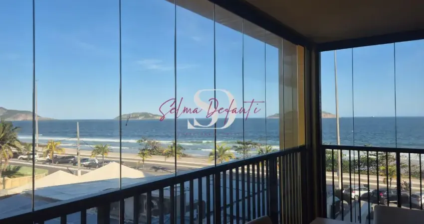 Apartamento à venda com 2 quartos, varanda gourmet, vista mar e 1 vaga na quadra da praia em piratininga