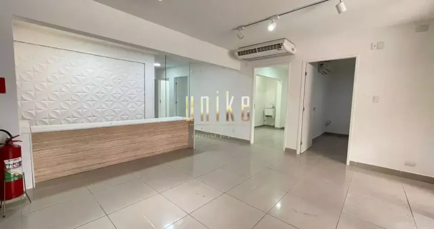 Exclusivo! ponto comercial com 110m²- 6 salas- ar-condicionado em todos os amboentes!  na avenida 9 de julho- sincomércio