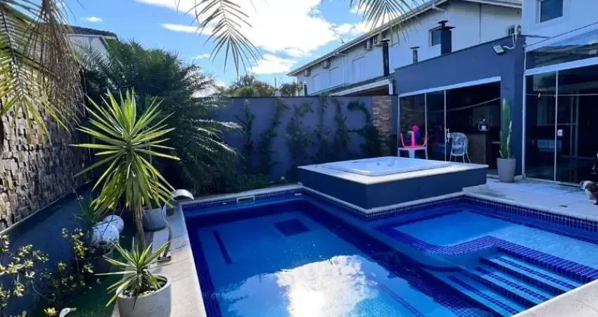 Casa mobiliada em condomínio- 220m²- 3 dormitórios, 1 suíte- piscina- r$9.000,00 valor total