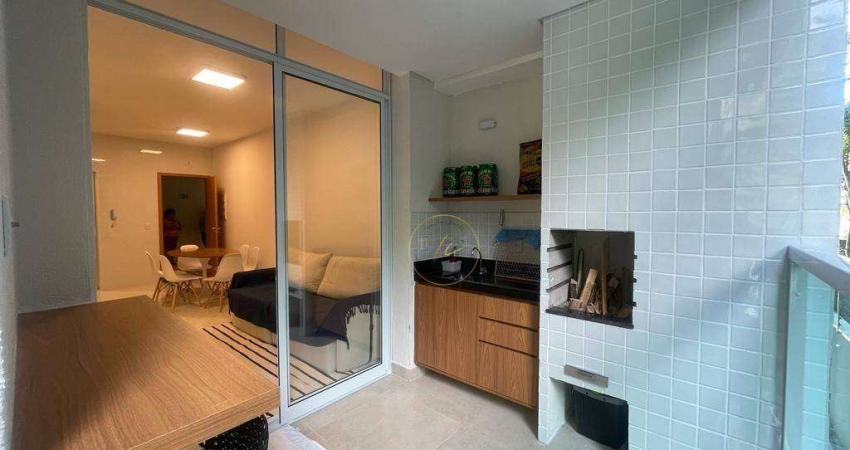 Apartamento com 2 dormitórios à venda, 70 m²- Praia das Toninhas - Ubatuba/SP