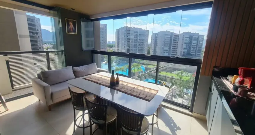 Apartamento 2 quartos (1 suítes) 78 m² em barra da tijuca - rio de janeiro